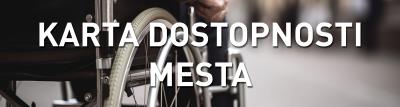 Karta dostopnosti mesta